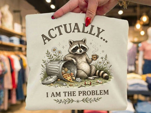 Actually I am the Problem Graphic Tee Anchored Grace Boutique