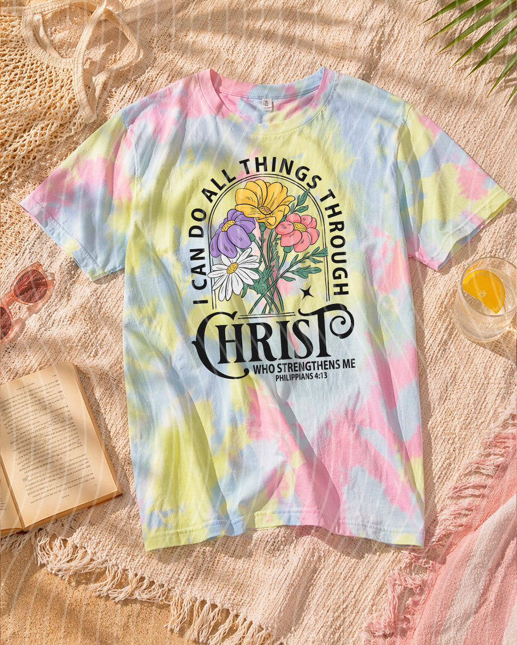 I Can Do All Things Through Christ Graphic Tee Anchored Grace Boutique