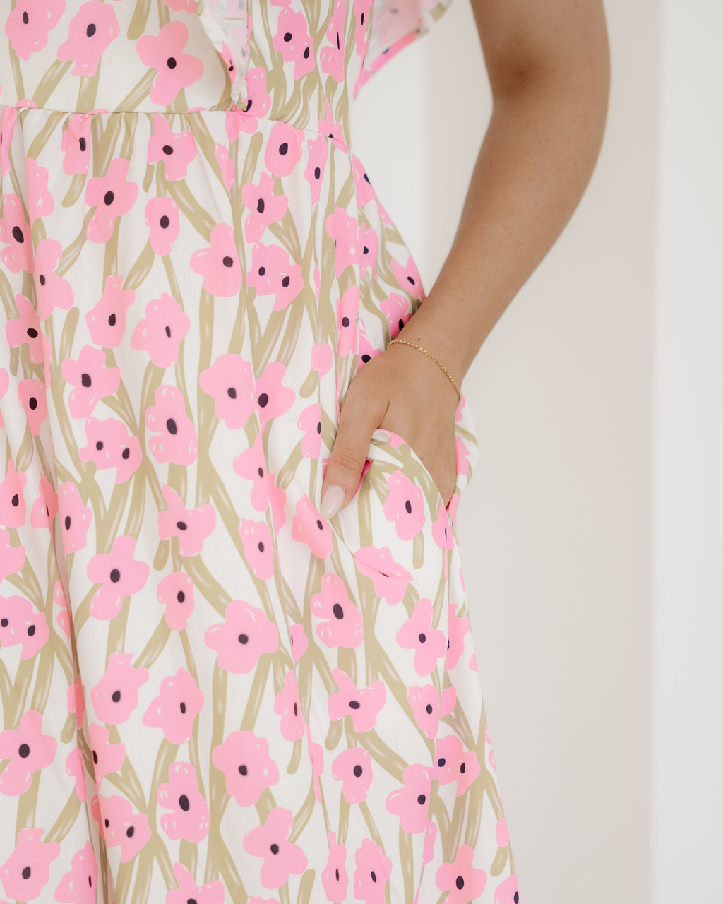 Enchanted Meadow Ruffled Maxi Dress