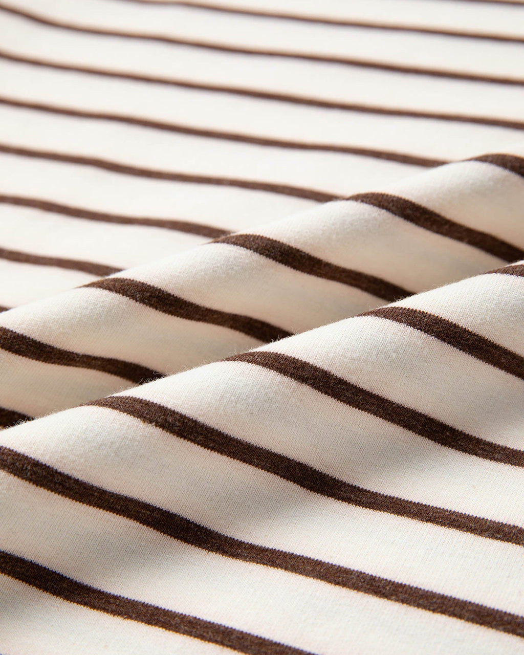 Serena Striped Contrast Trim Tank – Earthy Brown