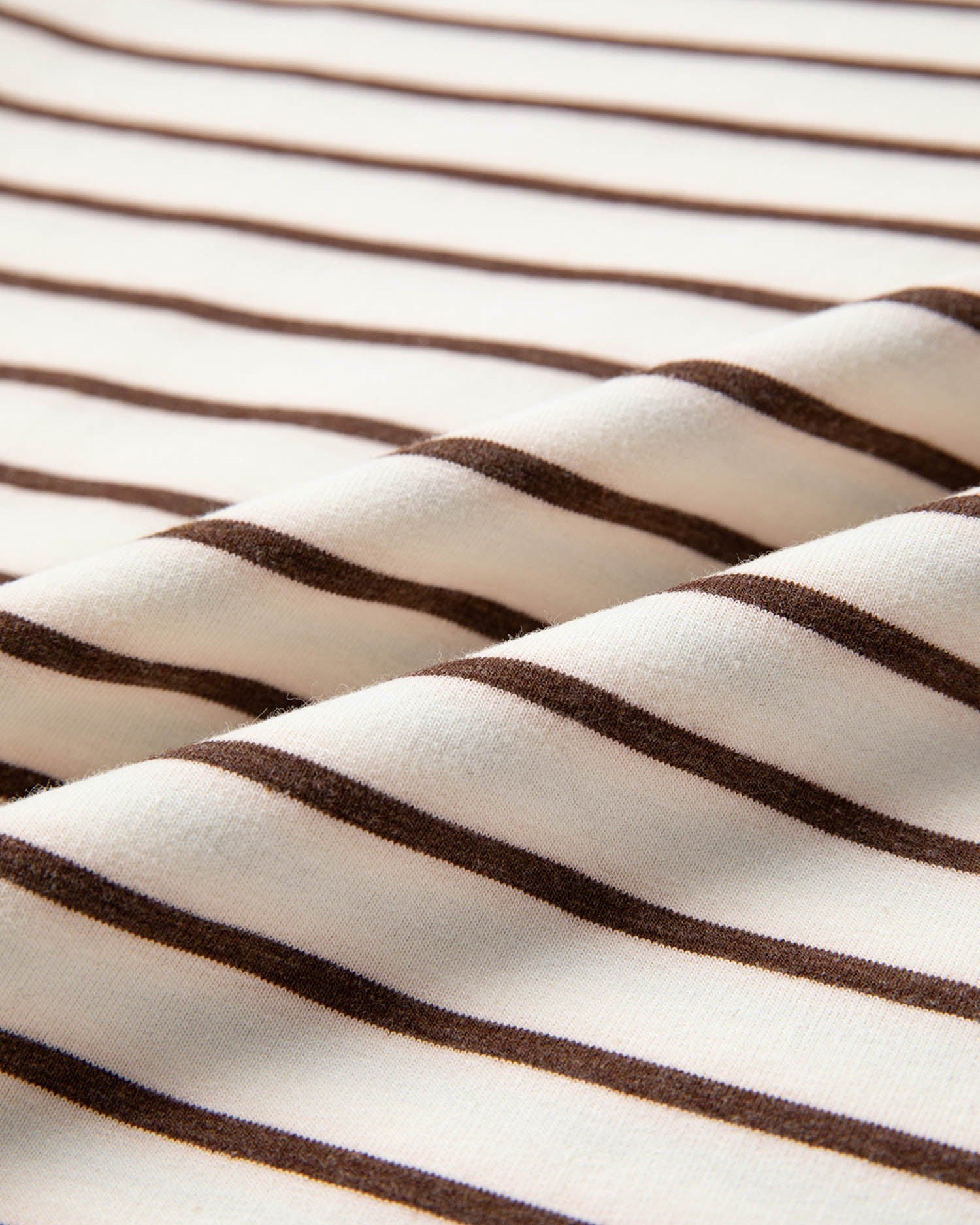 Serena Striped Contrast Trim Tank – Earthy Brown