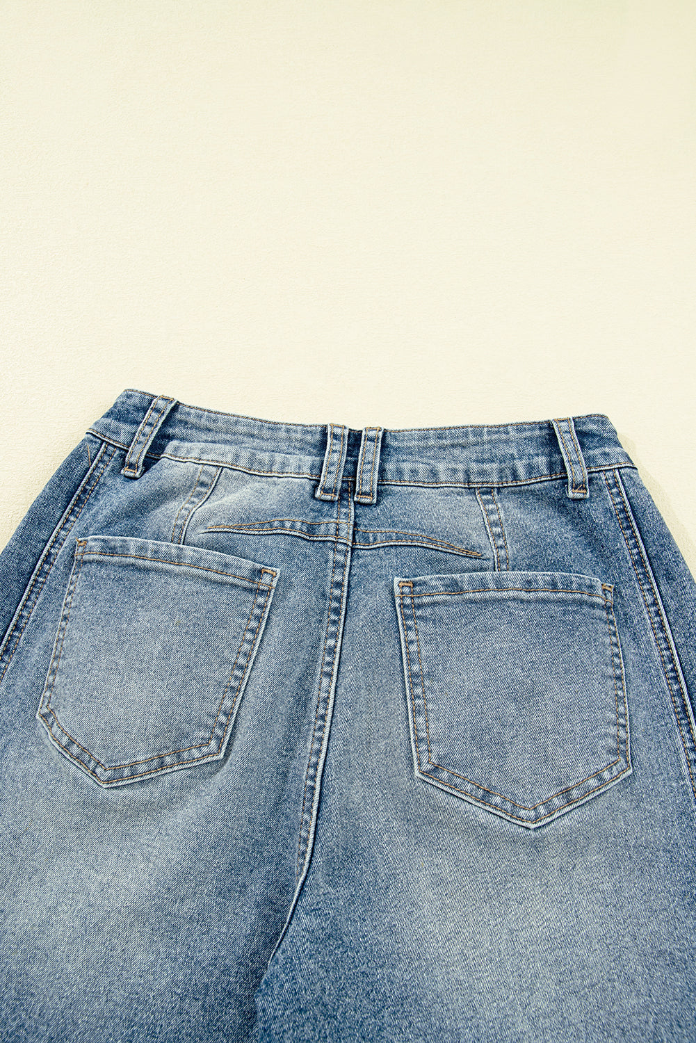 Blythe Vintage Washed Seam Detail Jeans Indie & Co.