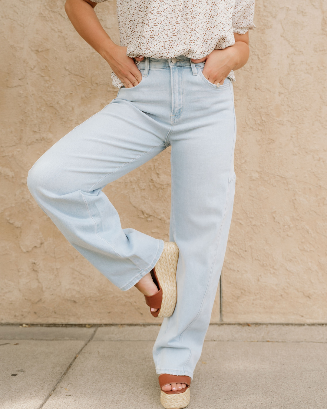 Rowen Wide Leg Jeans - Flying Monkey Indie & Co.