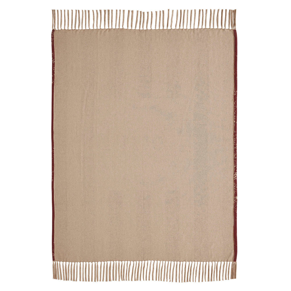My Country 1776 Woven Throw 50x60 VHC Brands