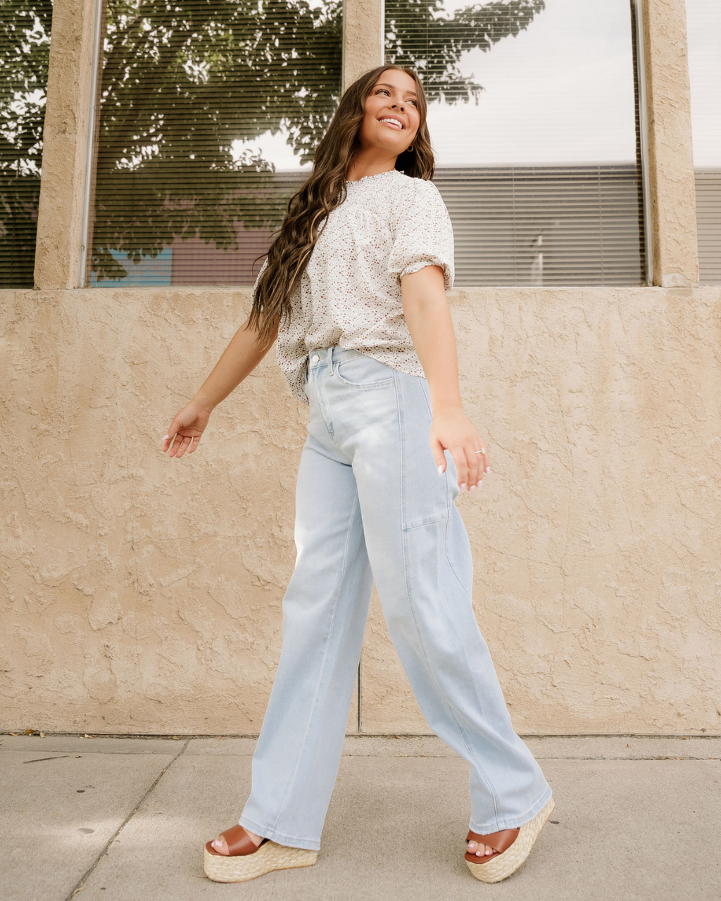 Rowen Wide Leg Jeans - Flying Monkey Indie & Co.