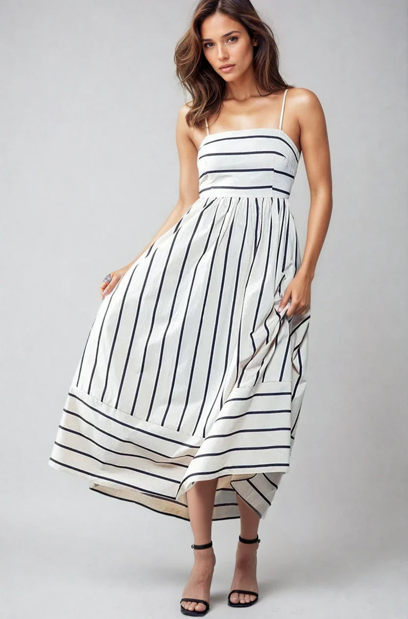 Salt & Soul Striped Sundress Fitkitty Culture Athleisure Wear, Yoga Wear & Women's Clothing