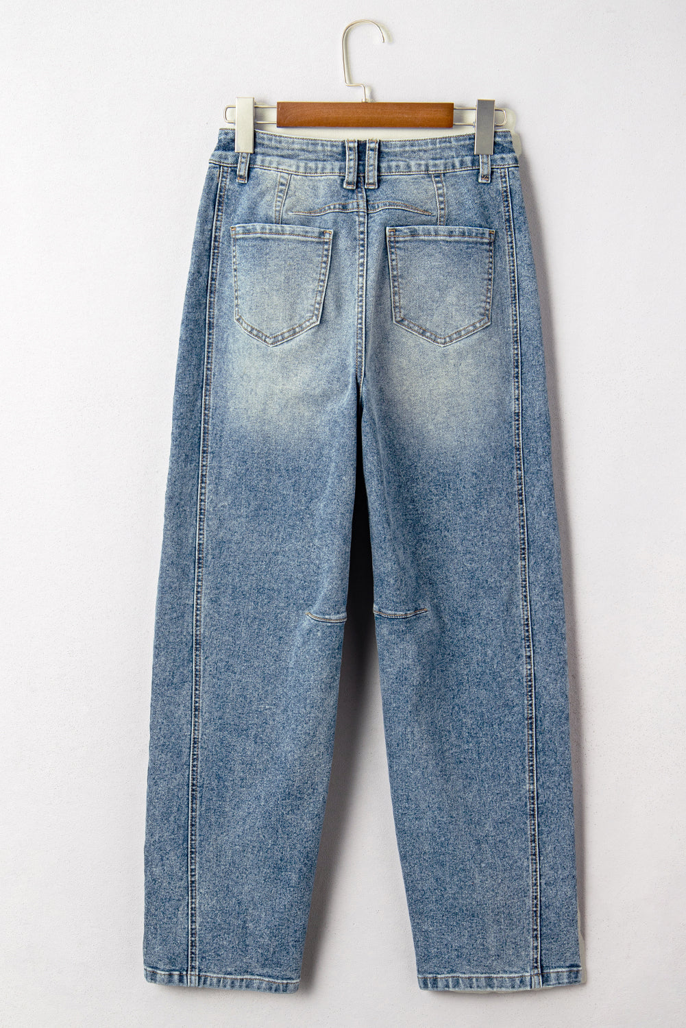 Blythe Vintage Washed Seam Detail Jeans Indie & Co.