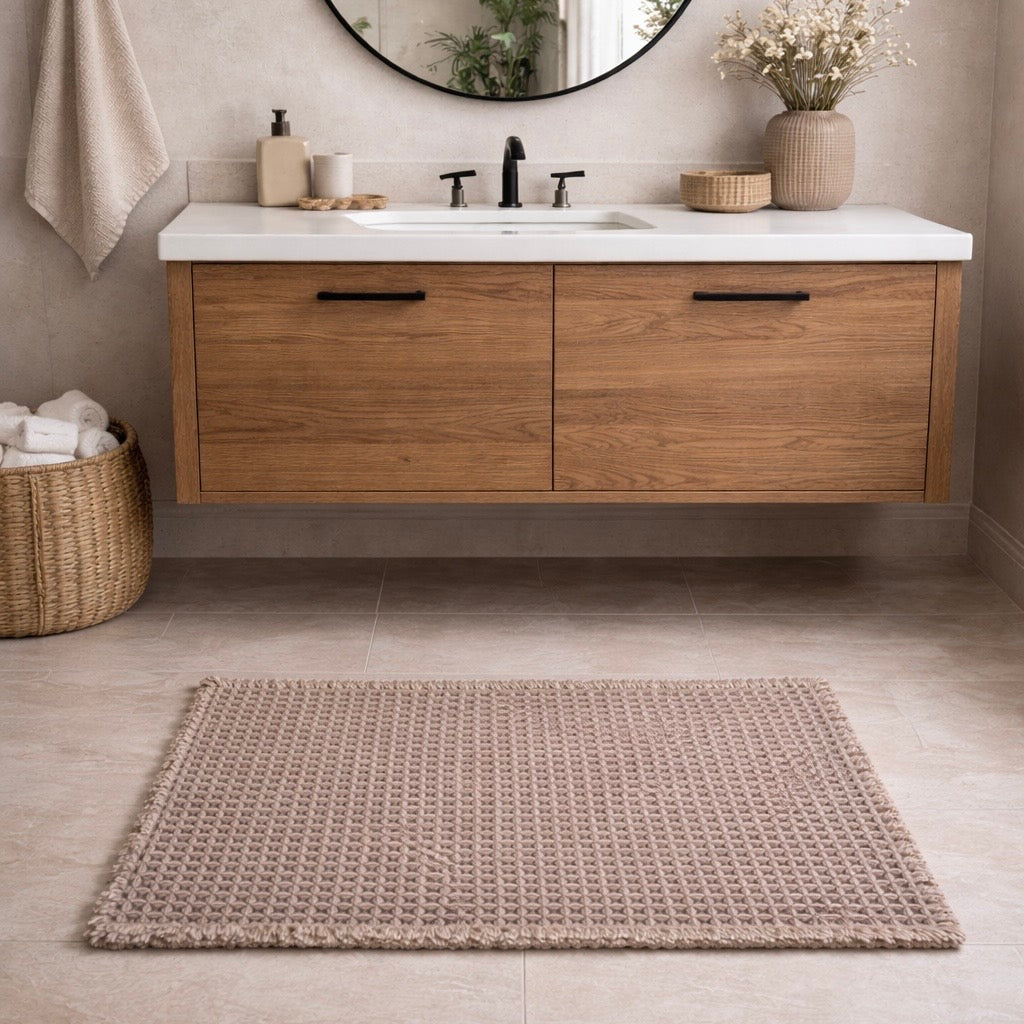 Siena Waffle Bath Mat Busa Designs