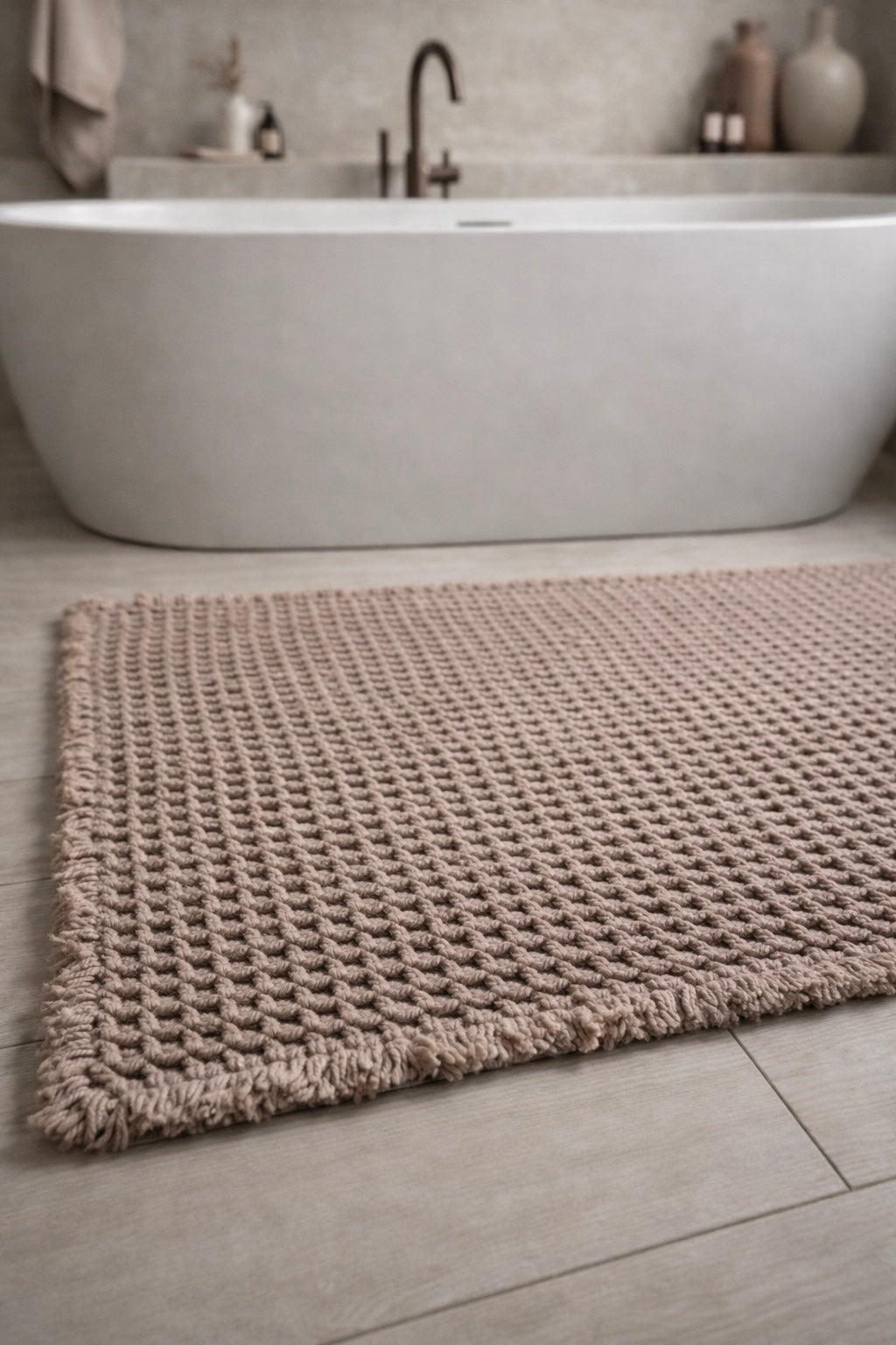 Siena Waffle Bath Mat Busa Designs