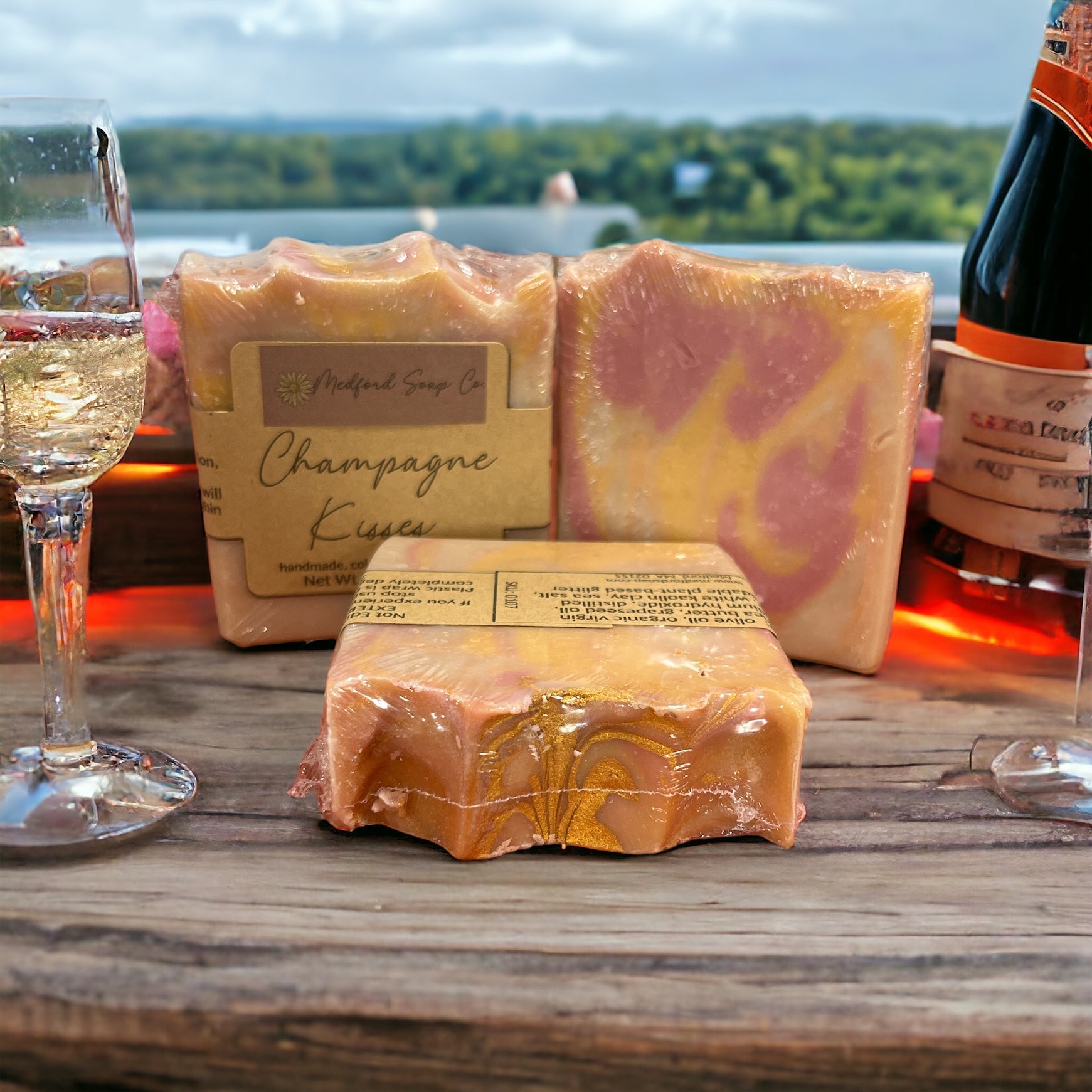 Champagne Kisses Medford Soap Co.