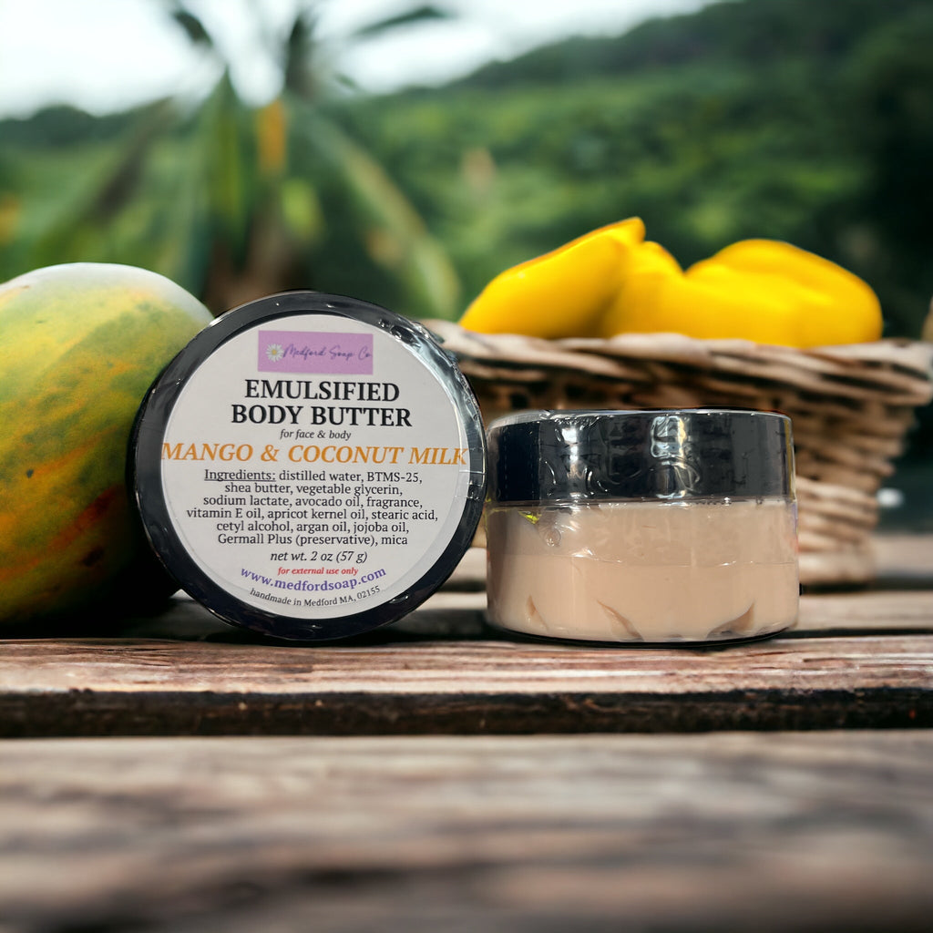 Emulsified Body Butter Medford Soap Co.