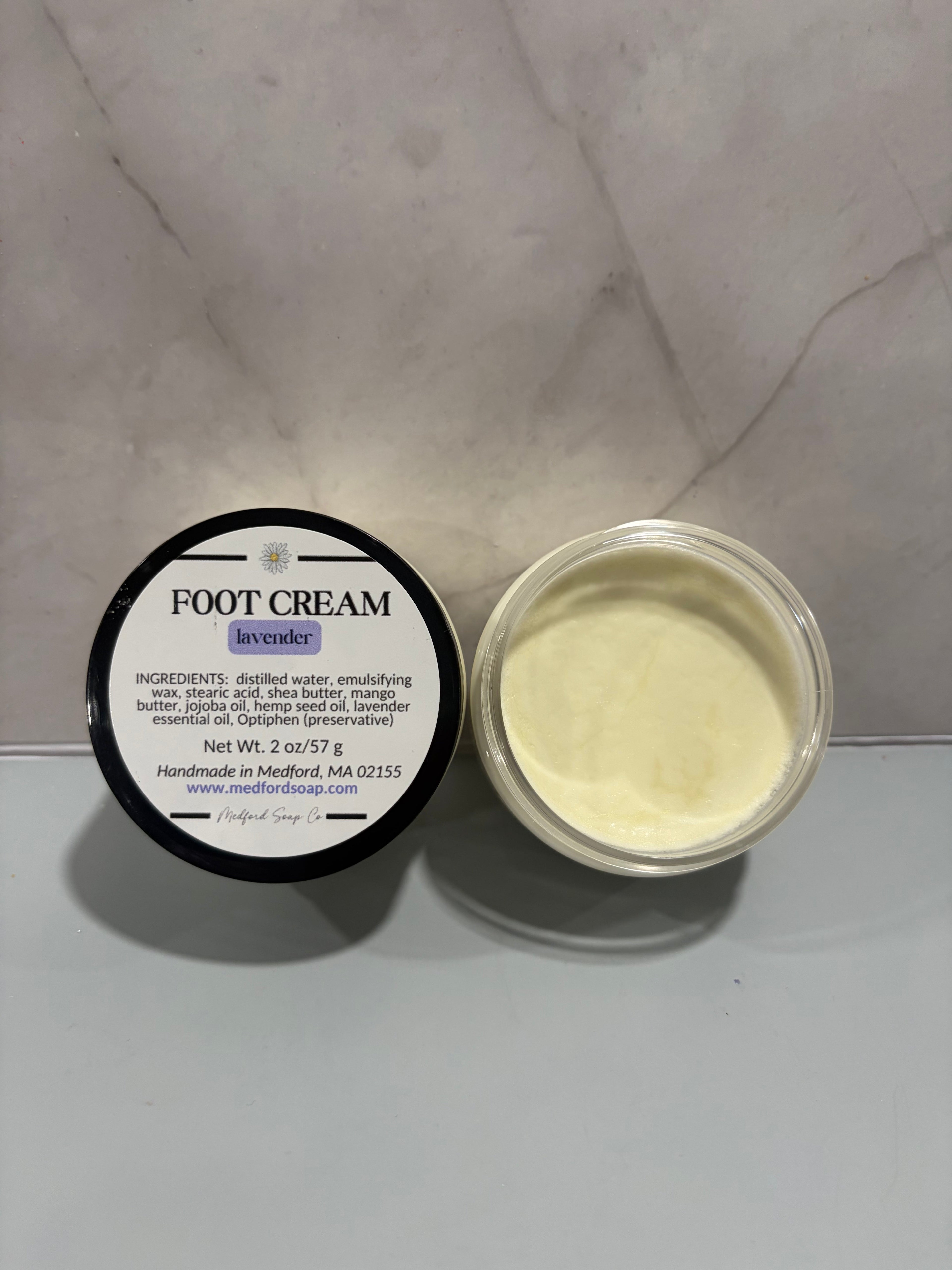 Foot Cream Medford Soap Co.