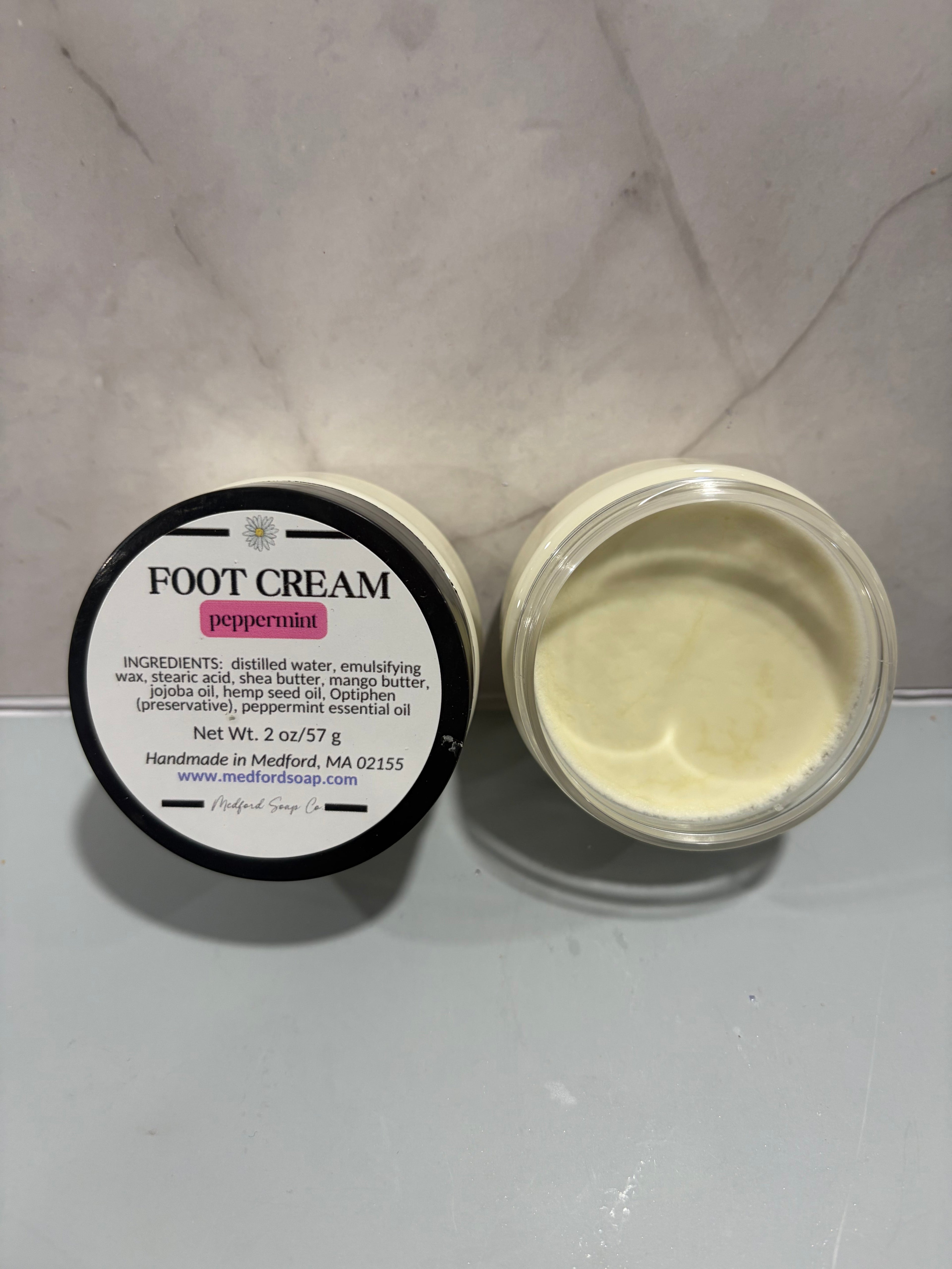 Foot Cream Medford Soap Co.