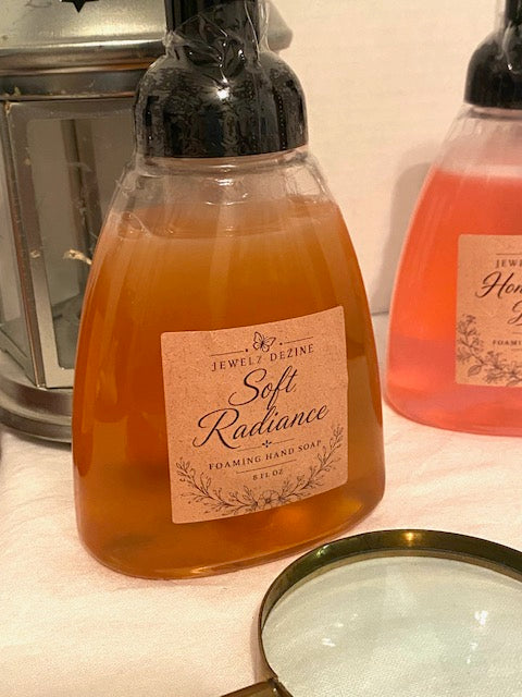 Handcrafted Honeysuckle Bliss Foam Soap Jewelz-dezine-llc