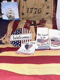 1776 Woven Cotton Blanket 50x60 AllyBay