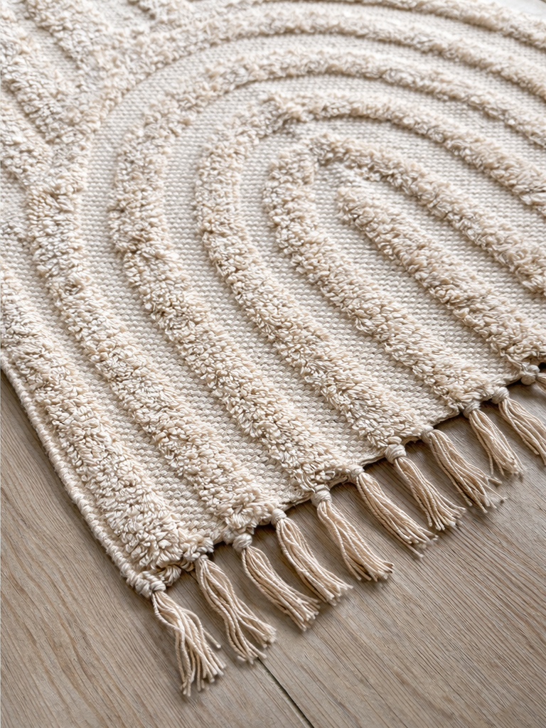 Hana Textured Bath Mat Busa Designs