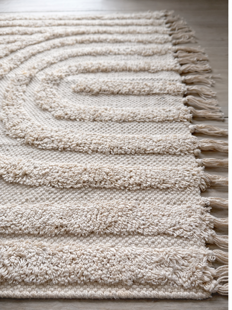 Hana Textured Bath Mat Busa Designs
