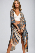 Wildroot Harmony Paisley Kimono Fitkitty Culture Athleisure Wear, Yoga Wear & Women's Clothing