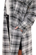 Oversized Long Plaid Shacket Fitkitty Culture Athleisure Wear, Yoga Wear & Women's Clothing