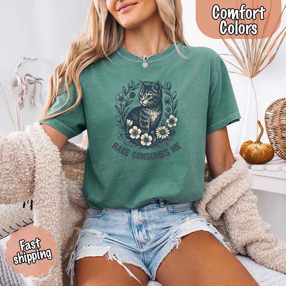 Rage Consumes Me Comfort Colors Shirt – Funny Meme Tee Adorb Custom Tees