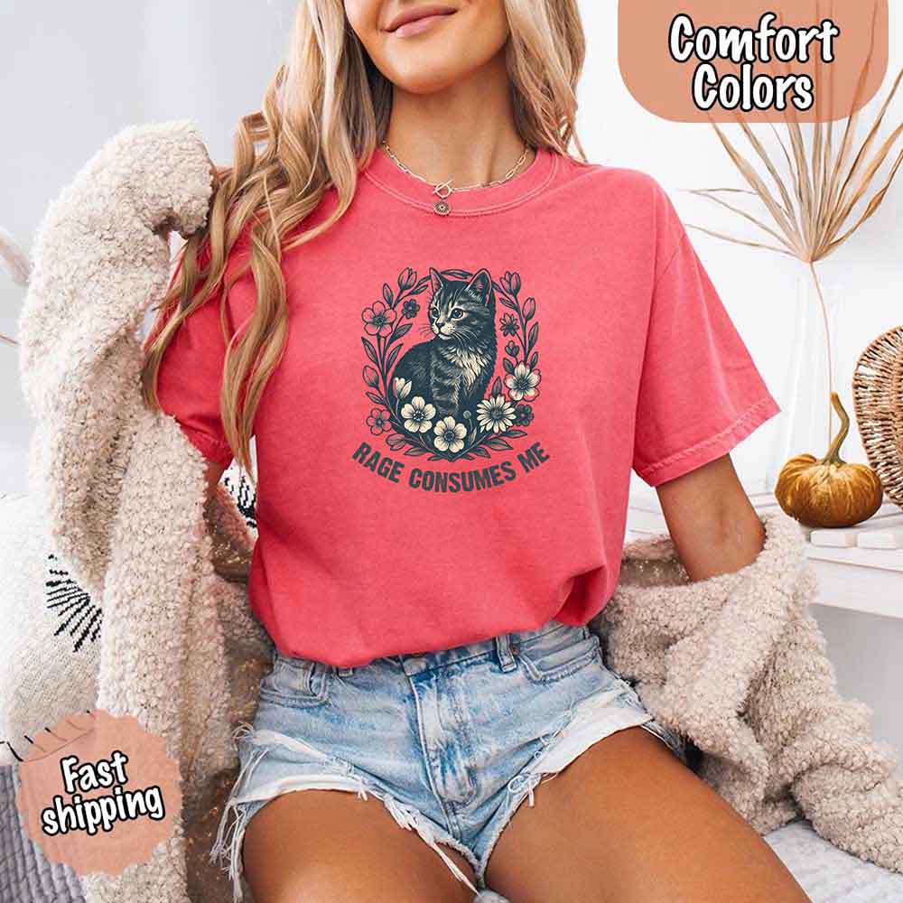 Rage Consumes Me Comfort Colors Shirt – Funny Meme Tee Adorb Custom Tees