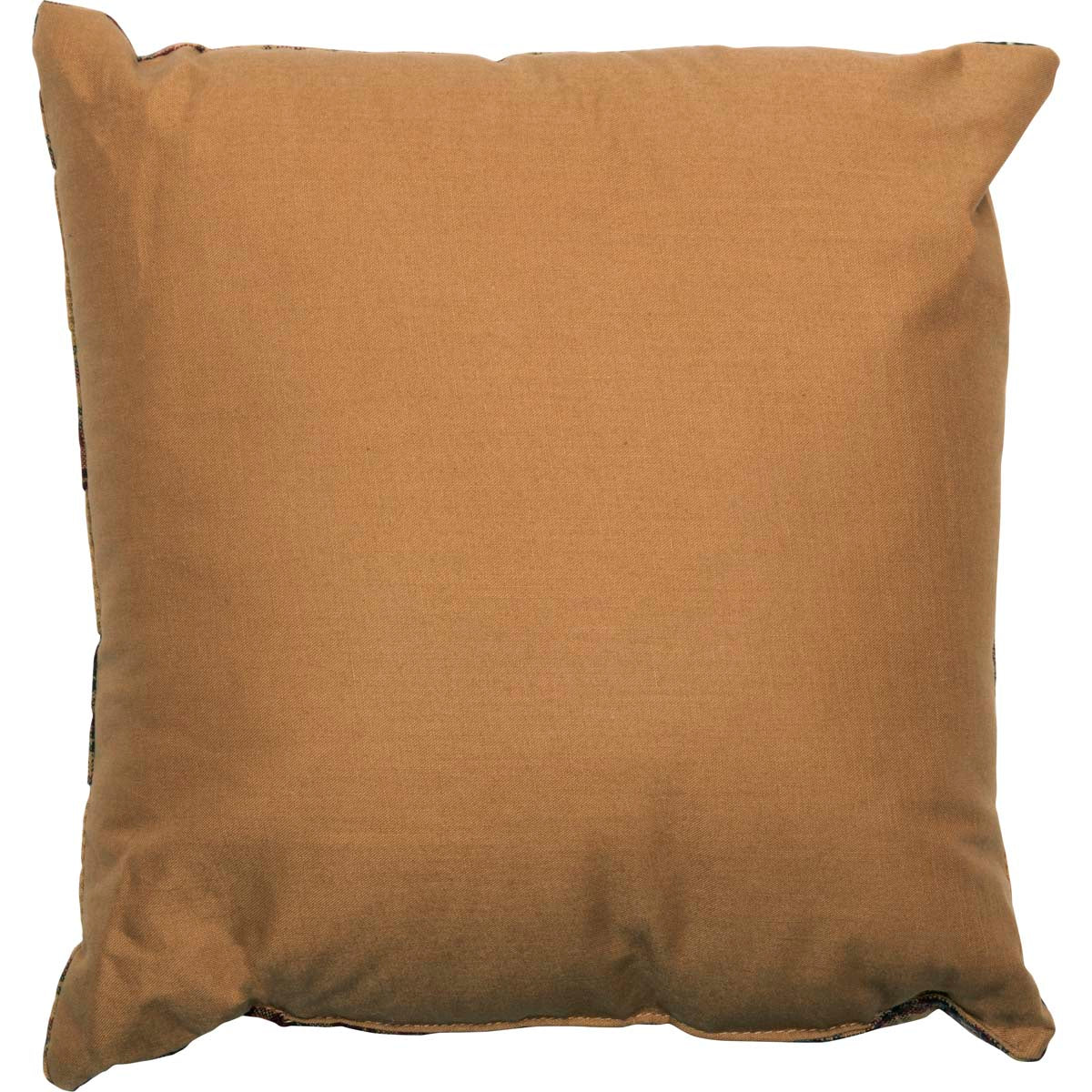 Blessed Patriotic Primitive Flag Pillow (10x10)