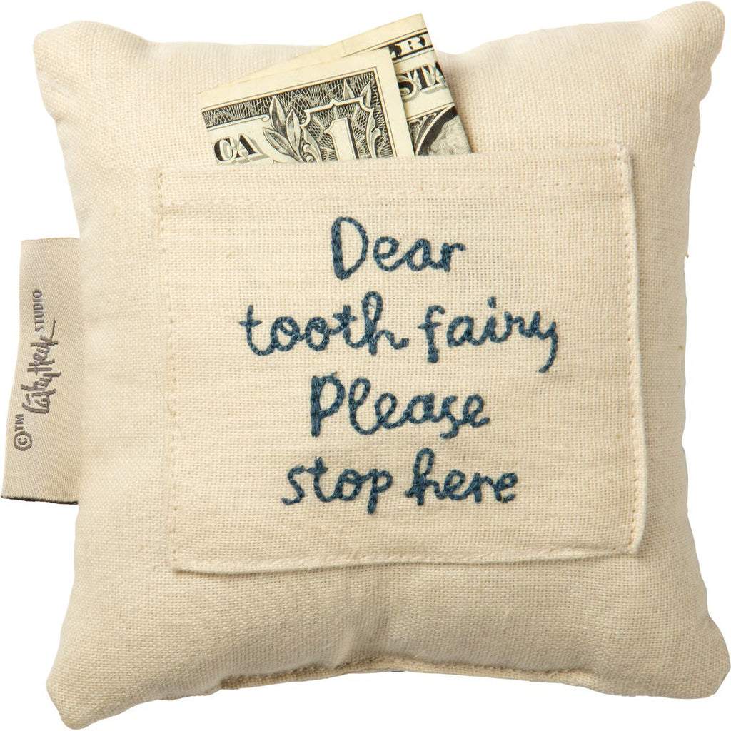 Tooth Monster Pocket Pillow by Primitives by Kathy Primitives by Kathy
