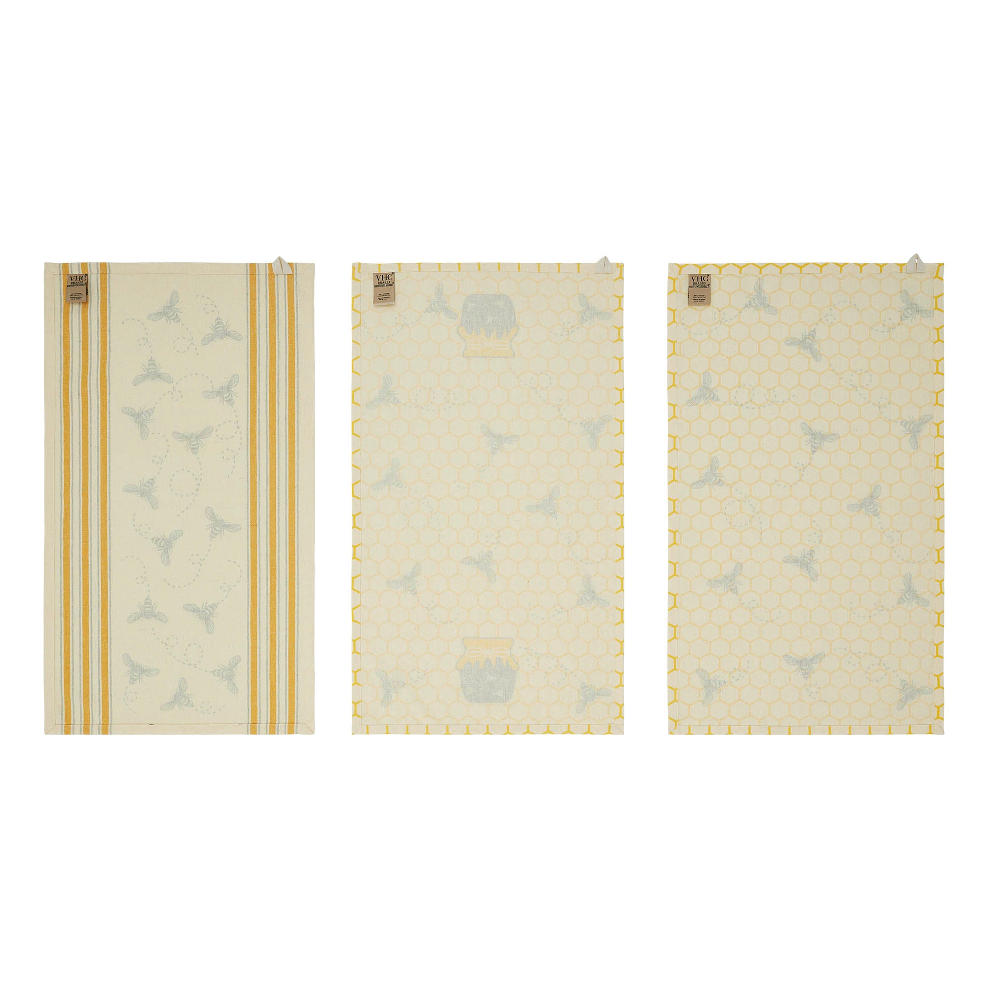 Sweet Buzzy Bees Kitchen Tea Towel Set