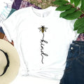 Inspirational Shirt – Bee Kind Script Tee Adorb Custom Tees