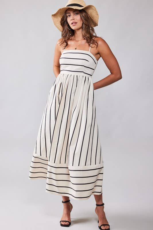 Salt & Soul Striped Sundress Fitkitty Culture Athleisure Wear, Yoga Wear & Women's Clothing