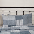 Sawyer Mill Blue King Patchwork Sham | Sanctuaries for the Strange VHC Brands