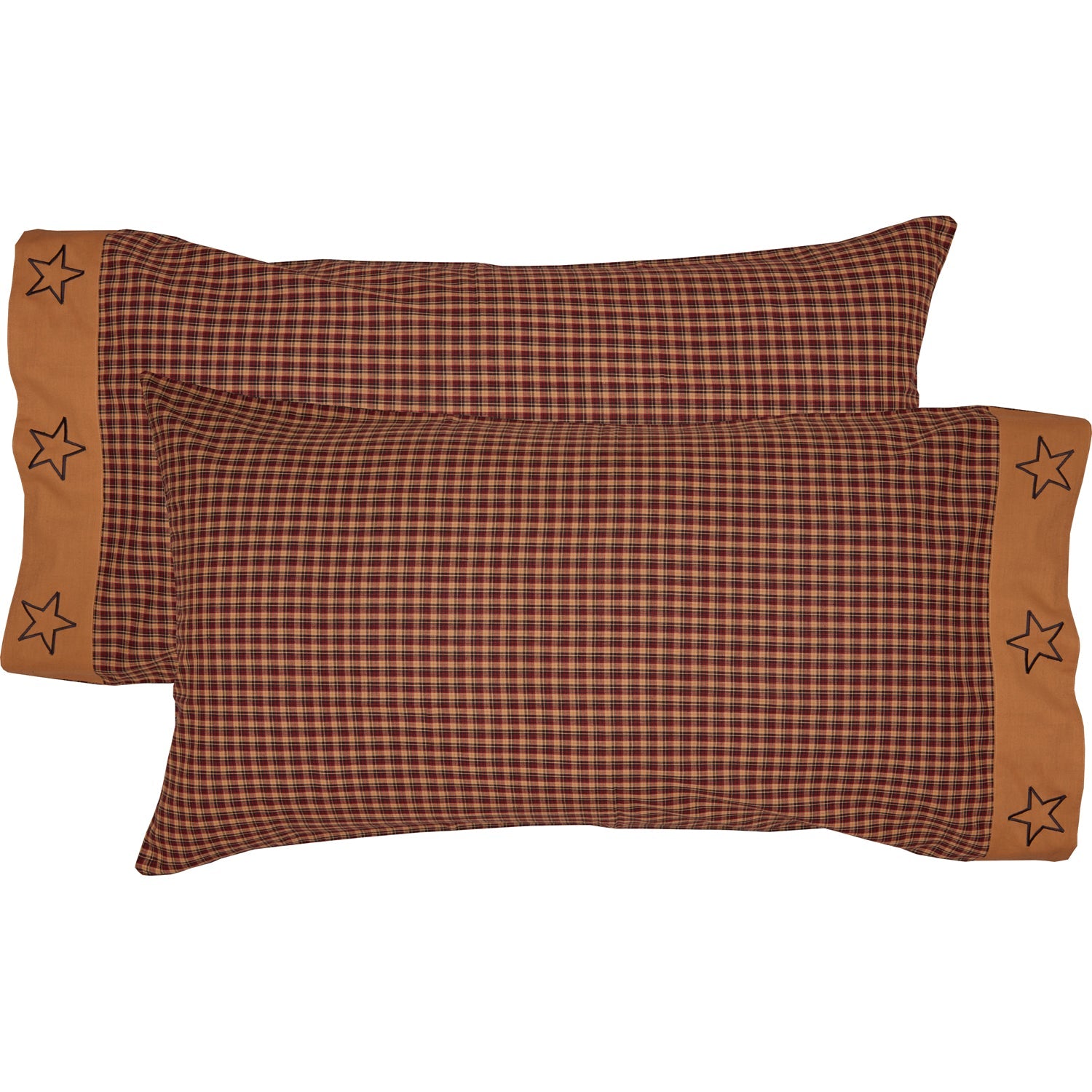 Patriotic Patch Quilted Pillow Case Set | Sanctuaries for the Strange AllyBay