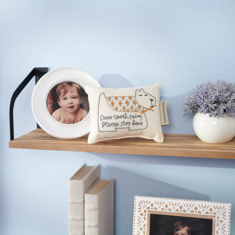 Puppy Dog Tooth Fairy Pocket Pillow by Primitives by Kathy Primitives by Kathy