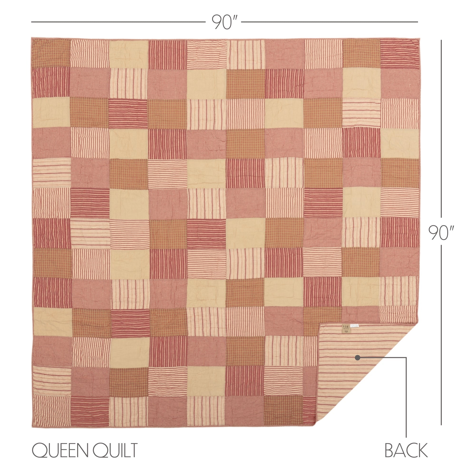 Sawyer Mill Red Patchwork Quilt | Sanctuaries for the Strange VHC Brands