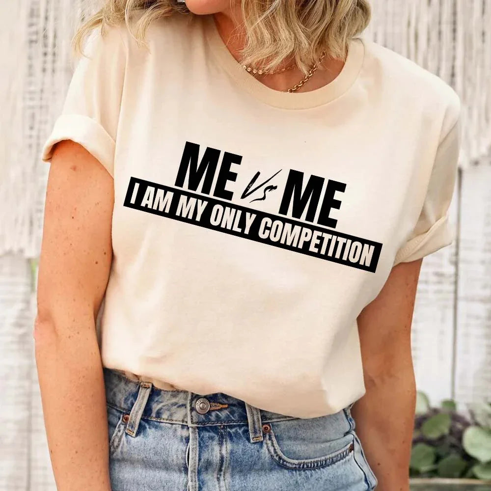 Me vs Me Unisex T-Shirt – Motivational Self-Discipline Tee Adorb Custom Tees