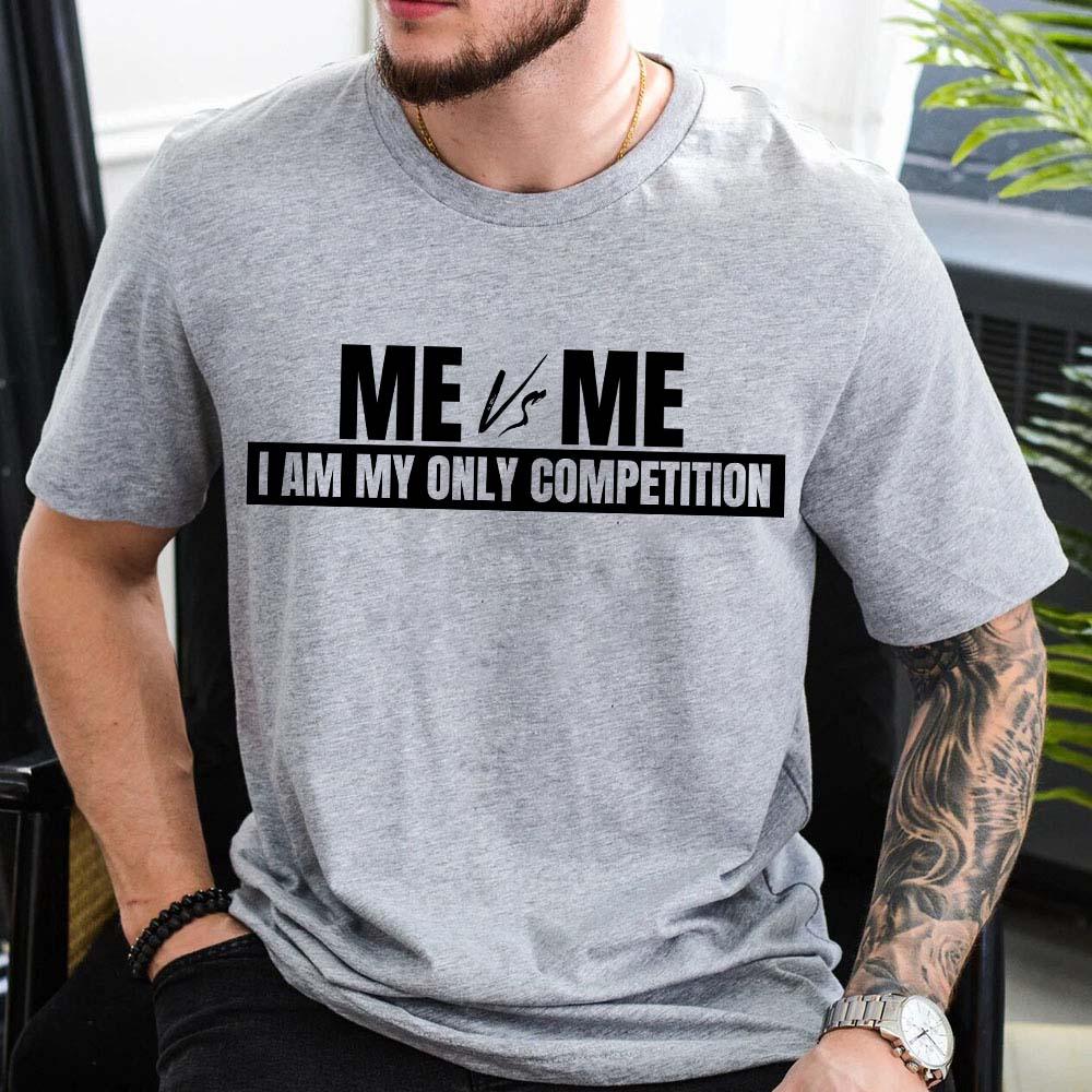 Me vs Me Unisex T-Shirt – Motivational Self-Discipline Tee Adorb Custom Tees