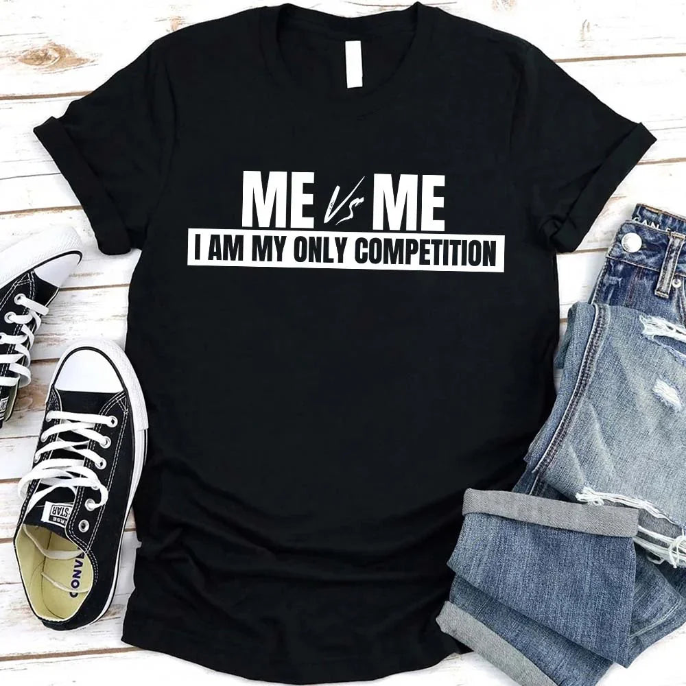 Me vs Me Unisex T-Shirt – Motivational Self-Discipline Tee Adorb Custom Tees