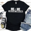 Me vs Me Unisex T-Shirt – Motivational Self-Discipline Tee Adorb Custom Tees