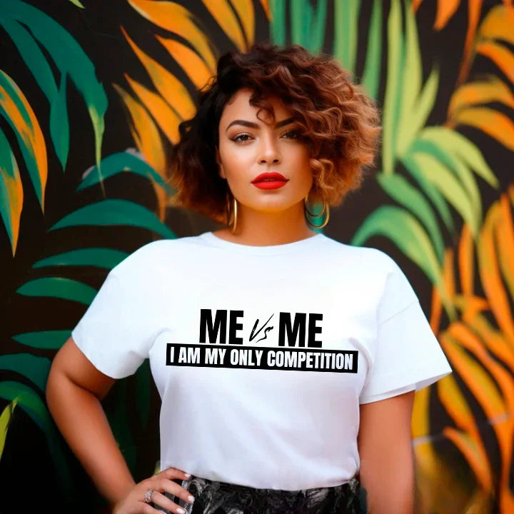 Me vs Me Unisex T-Shirt – Motivational Self-Discipline Tee Adorb Custom Tees