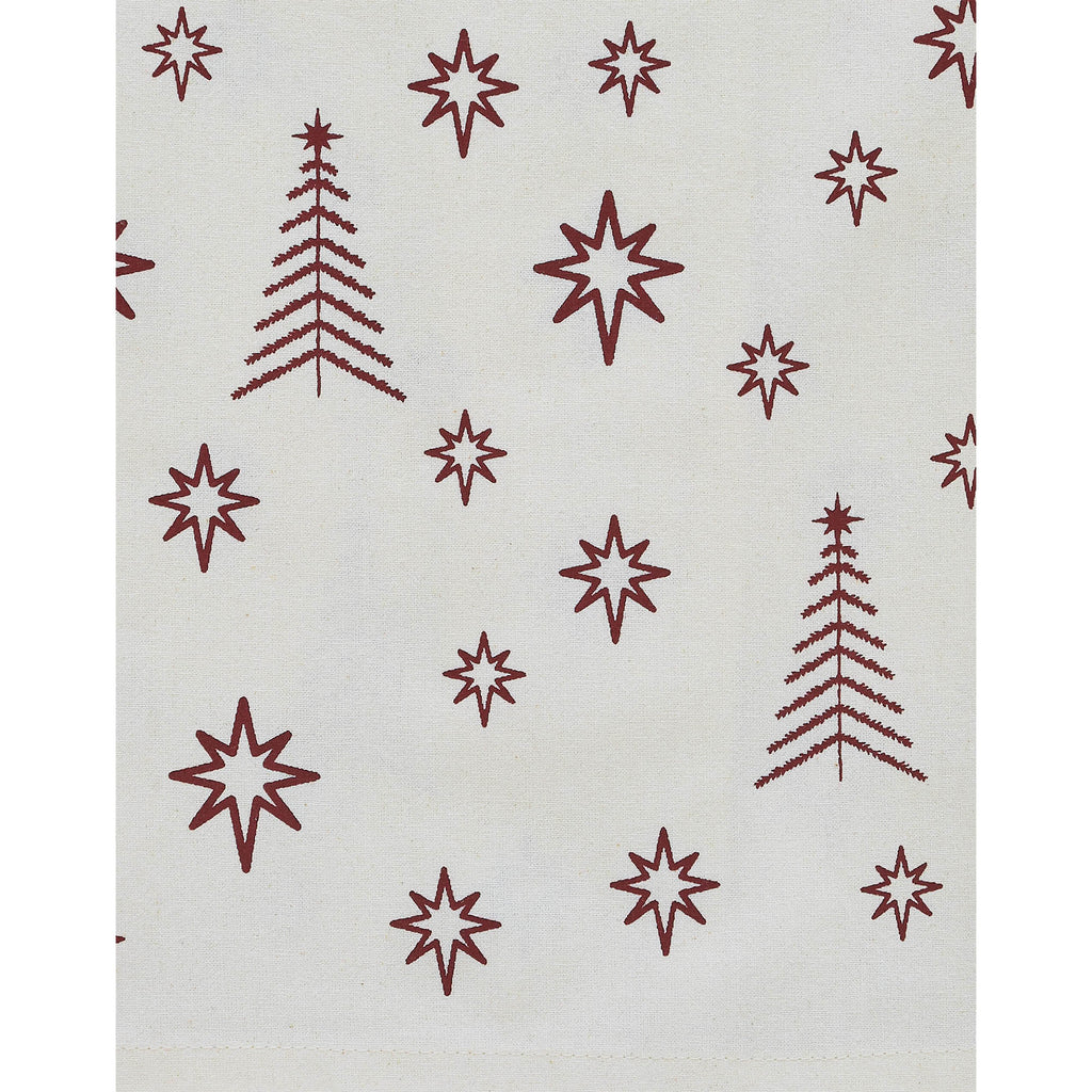 Rustic Christmas Tree Throw Pillow | Holiday Decor Accent