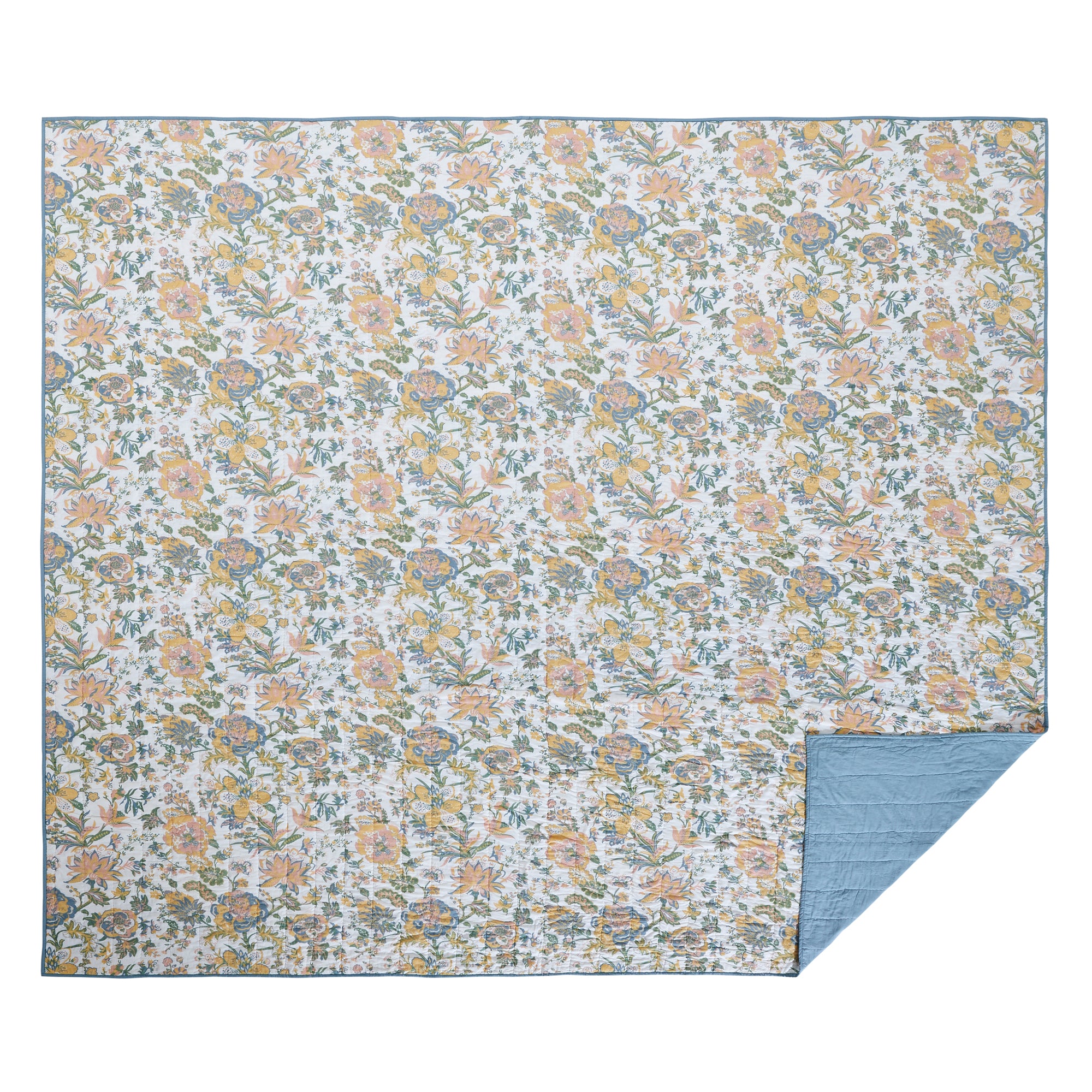 Wilder Vintage Floral Quilt 5pc Bundle