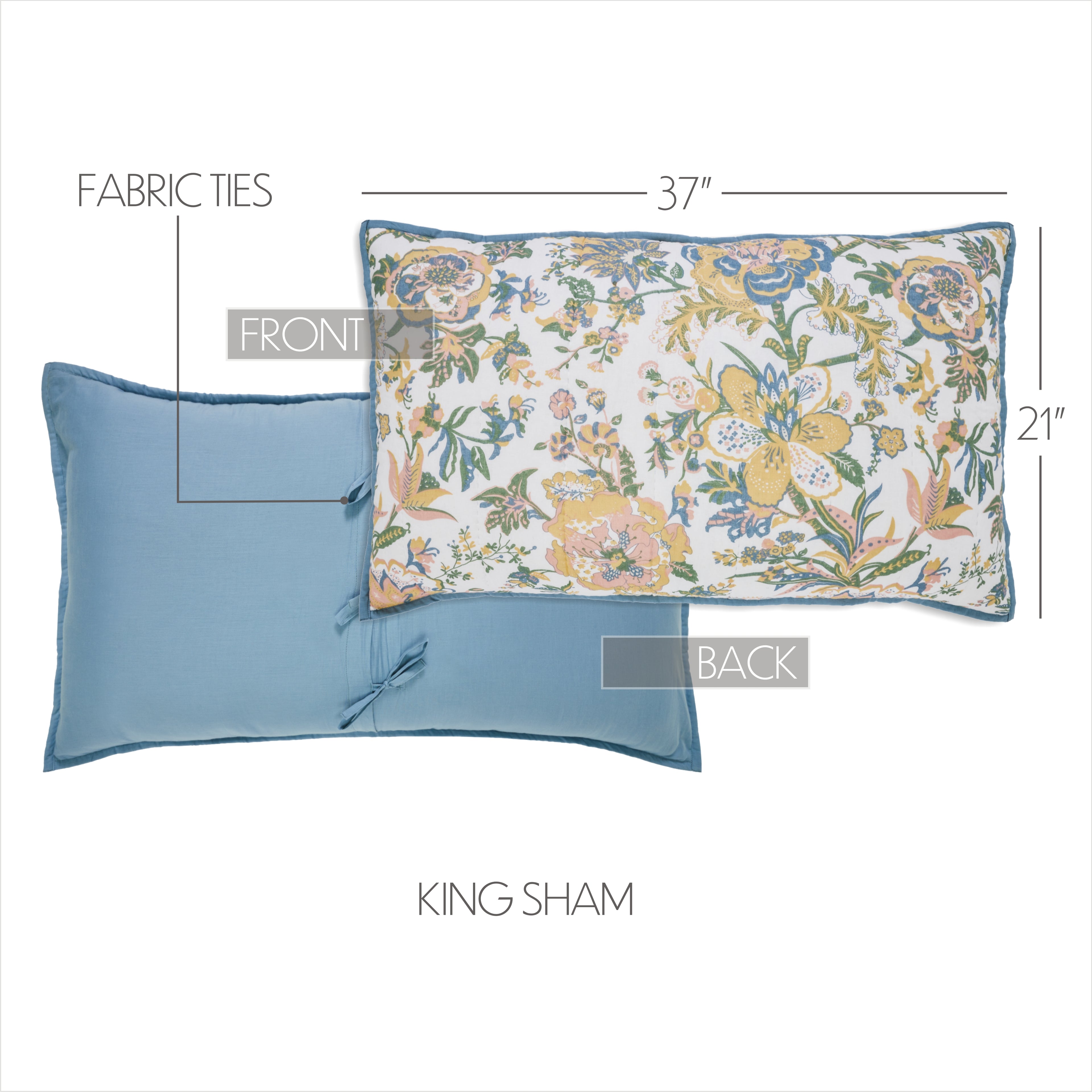 Wilder Vintage Floral Quilt 5pc Bundle