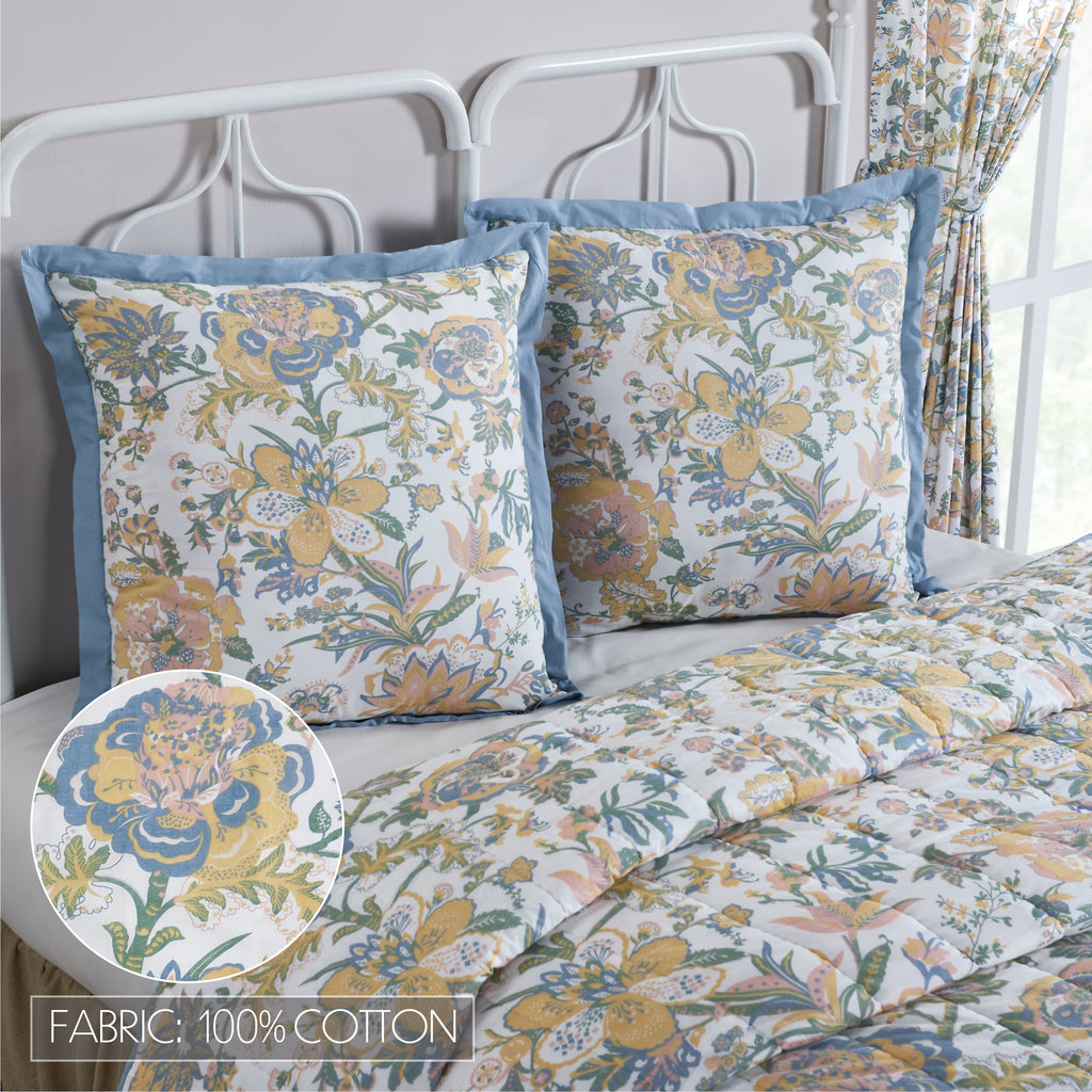 Wilder Vintage Floral Quilt 5pc Bundle